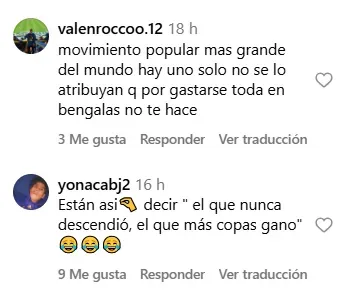 Los hinchas de Boca reaccionaron a la frase de Brito.