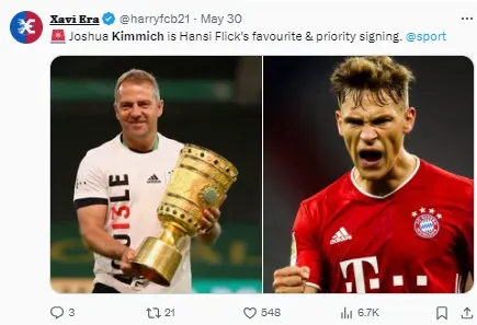 Will Kimmich be joining Barcelona?