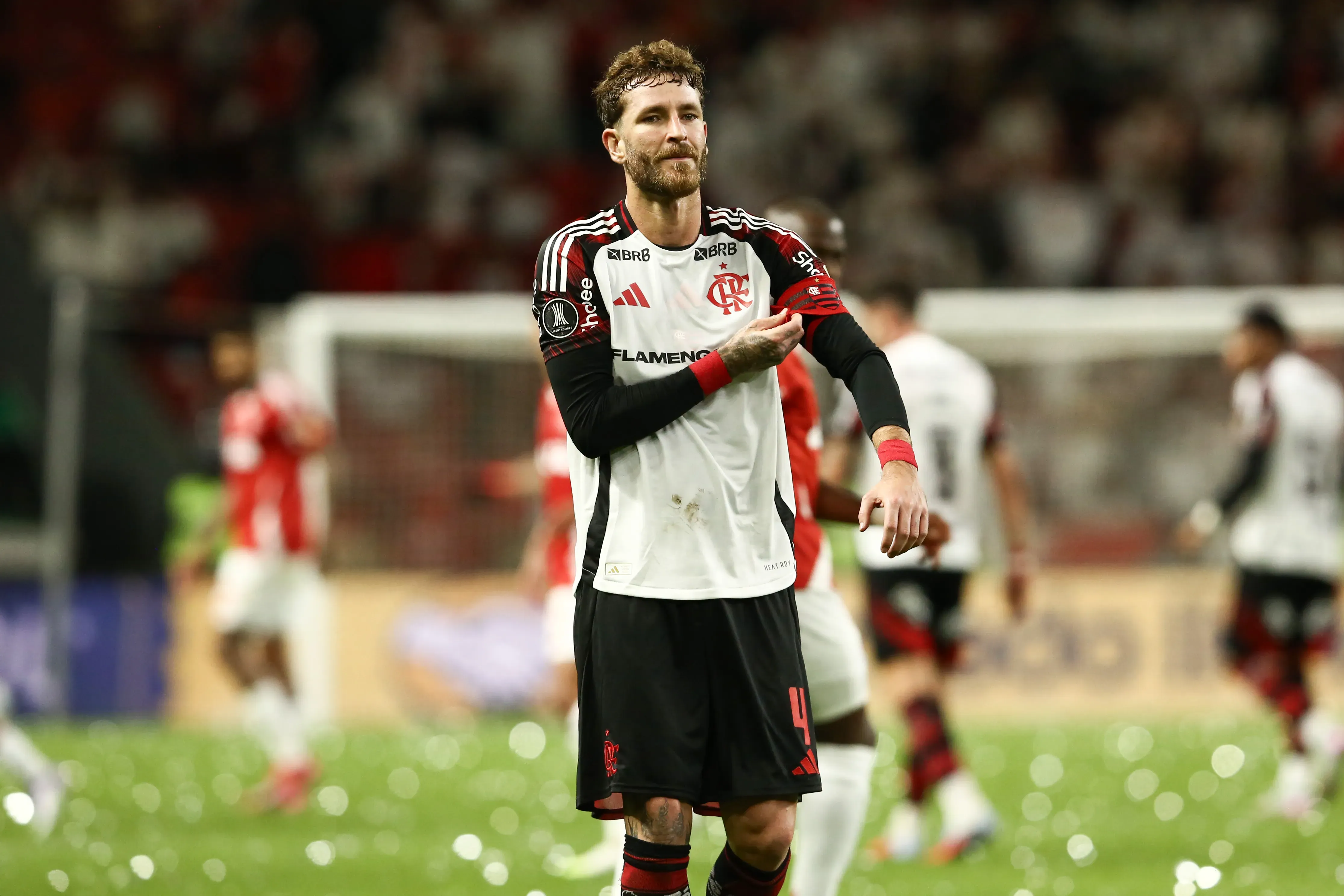 Léo Pereira em ação no Flamengo. (Foto: Pedro H. Tesch/Getty Images)