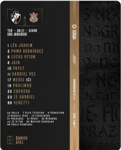 Escalação Vasco da Gama.