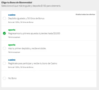 Código promocional Betway bonos