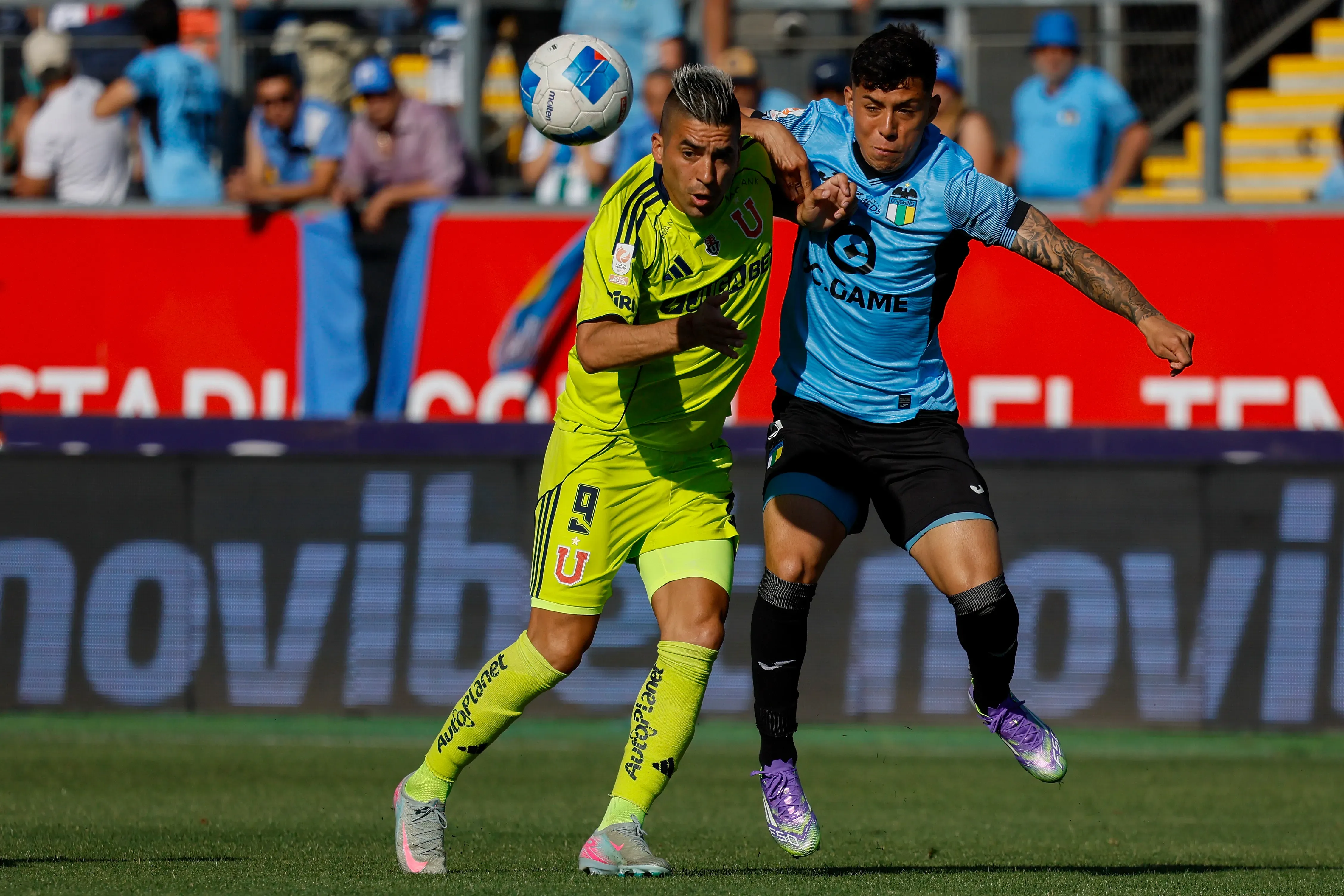 Leandro Fernández dejará la U tras tres temporadas en el club. Foto: Andrés Pina/Photosport