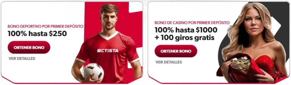 Betista bono de bienvenida