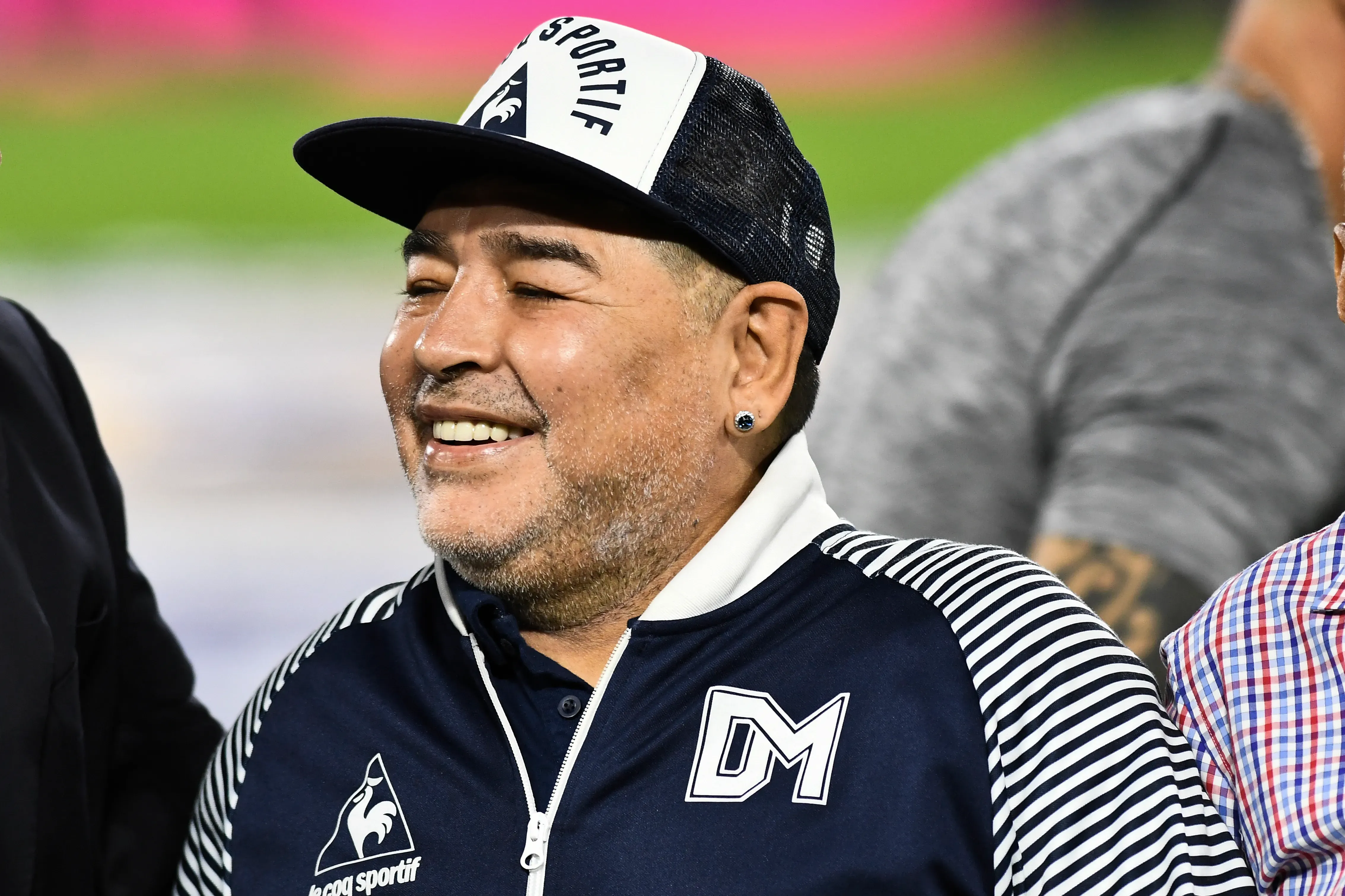 El último club que dirigió Diego Maradona fue Gimnasia Esgrima de La Plata (Photo by Rodrigo Valle/Getty Images)