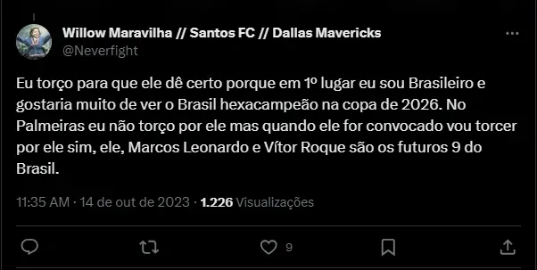 Endrick tweet 2