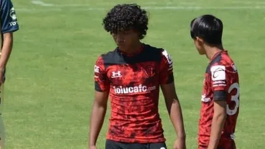 Kelvin Palacios, uno de los ‘cracks’ de las juveniles de Toluca [Foto: TFC]