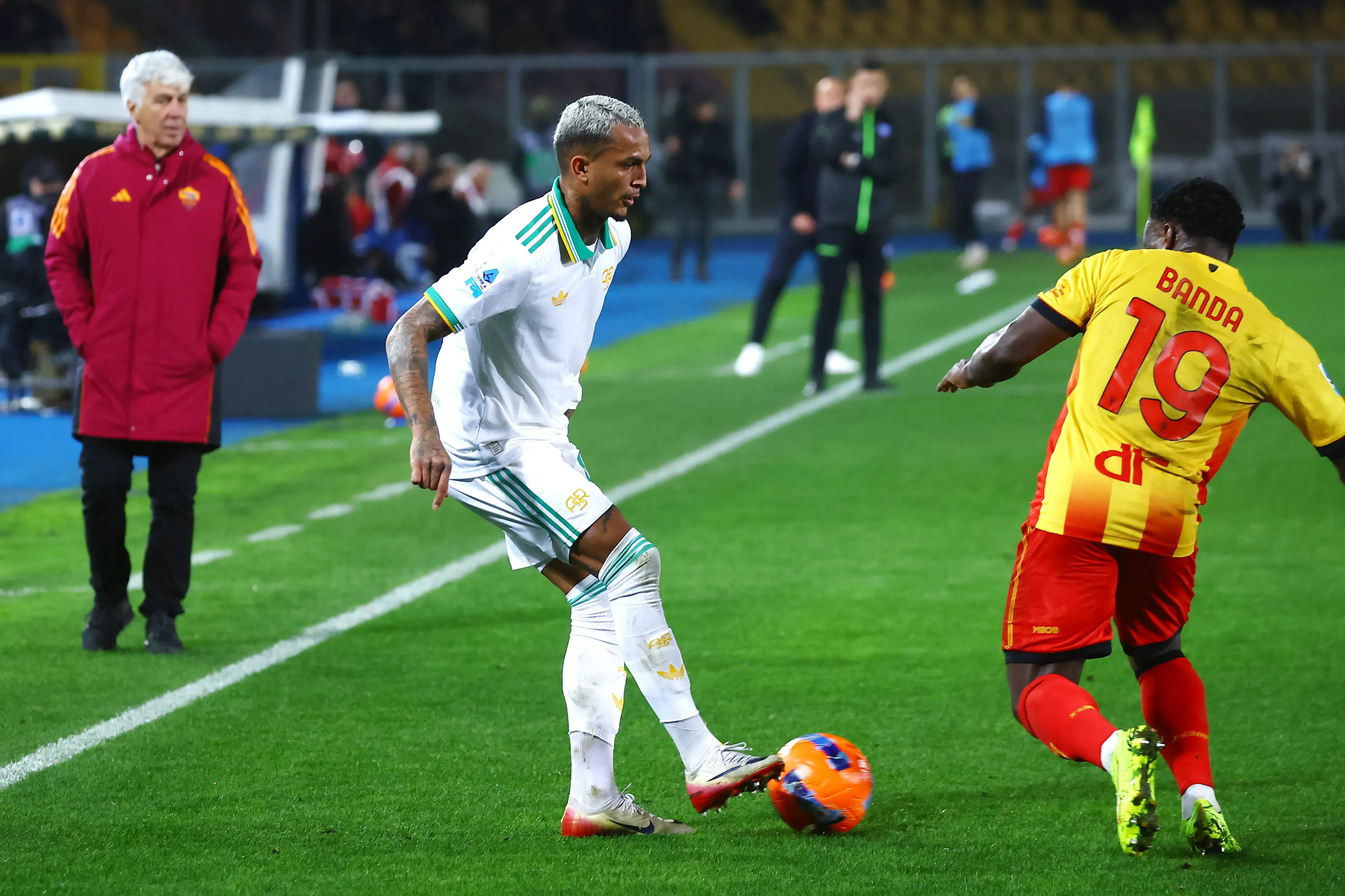 Wesley em jogo da Roma. Foto: Maurizio Lagana/Getty Images