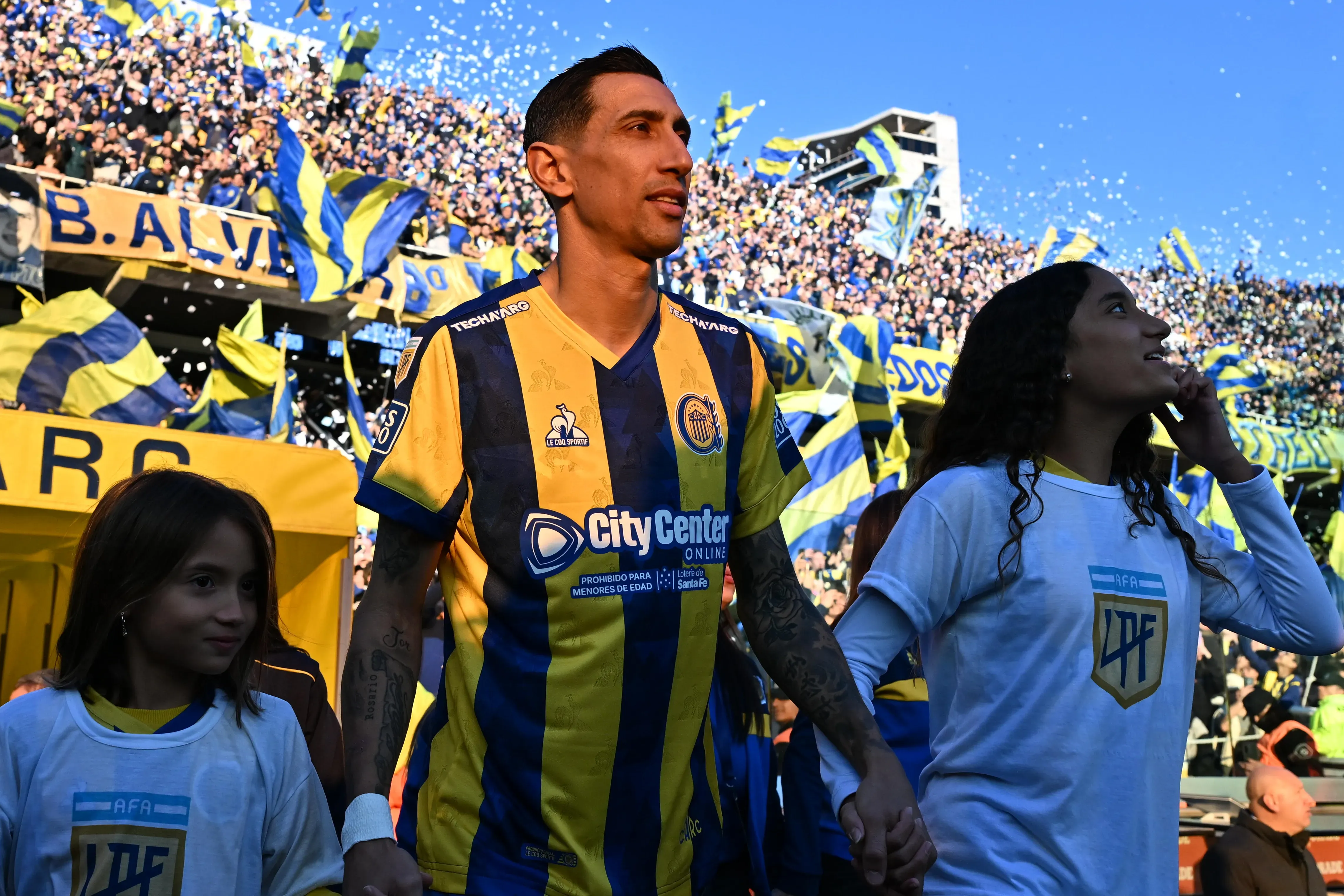 Ángel Di María en Rosario Central | Getty Images