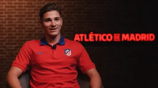 Julián Álvarez, nuevo refuerzo del Atlético de Madrid.