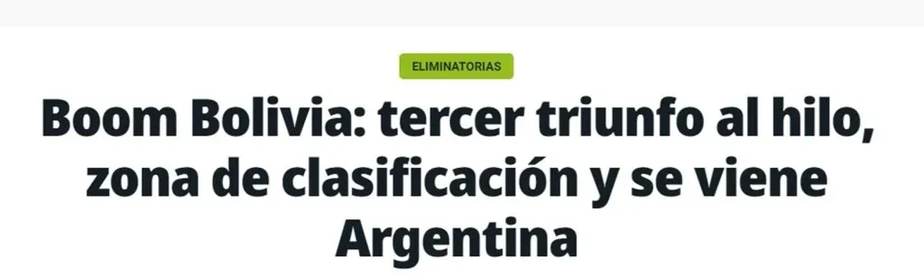 Diario Olé, Argentina