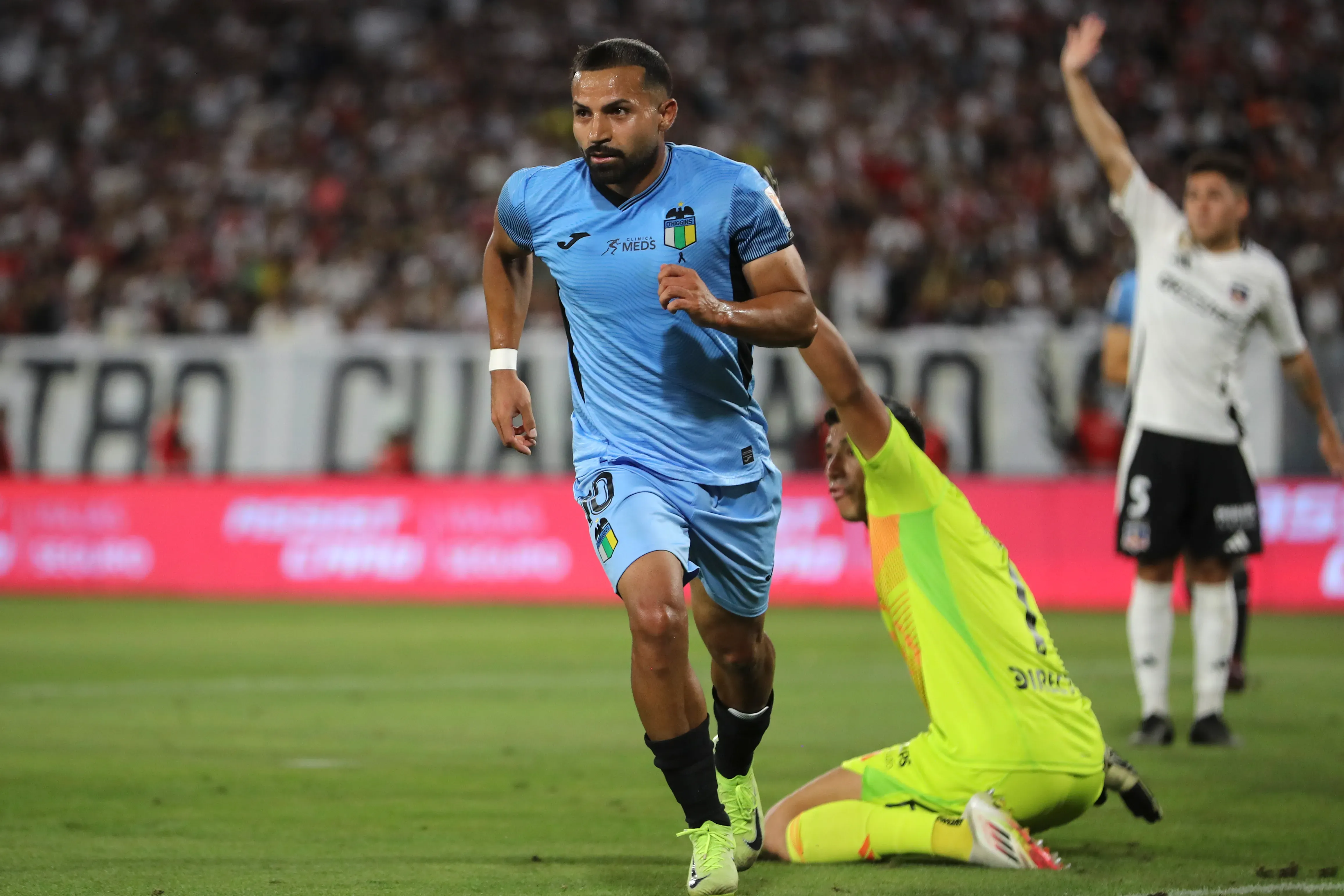 Con ley del ex incluida: Colo Colo cae sorpresivamente ante O’Higgins en el Monumental. Bryan Rabello anota la única cifra del encuentro para O’Higgins | Photosport