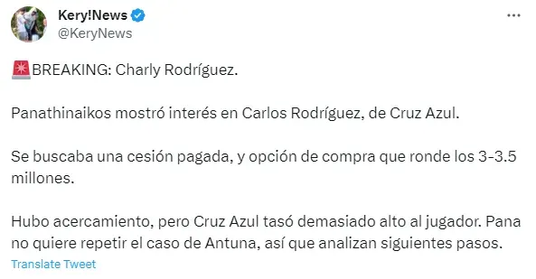 Información de Kery Ruiz