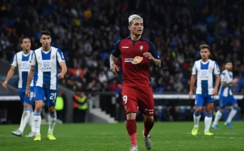 Ezequiel Ávila en Osasuna. (Foto: Getty)