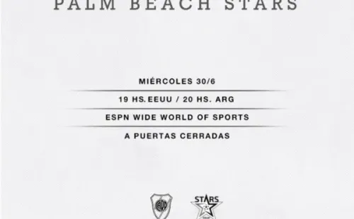 River disputa el primer amistoso de su pretemporada en Estados Unidos. (Foto: Twitter River Plate).