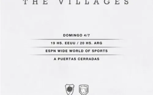 River disputará el último amistoso de su pretemporada en Estados Unidos. (Foto: Twitter River Plate).