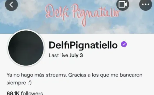 La biografía de Twitch de Delfina Pignatiello