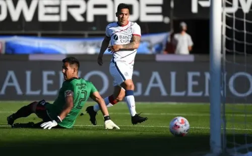 El momento exacto del gol de Uvita