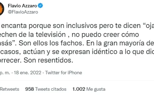 El tuit con la ‘explicación’.