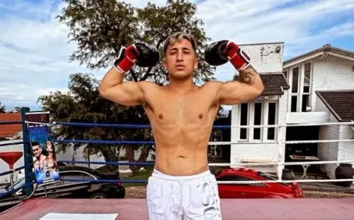 Yao Cabrera se encontraba entrenando para la pelea ante Maidana (Instagram).