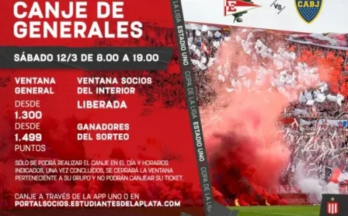 Foto: Twitter oficial de Estudiantes.