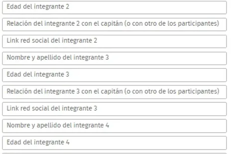 El formulario de 100 argentinos dicen.
