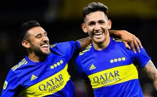Salvio-Vázquez, la dupla ofensiva de Boca para jugar en Brasil (Getty)
