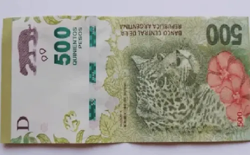 Así es el billete fallado.