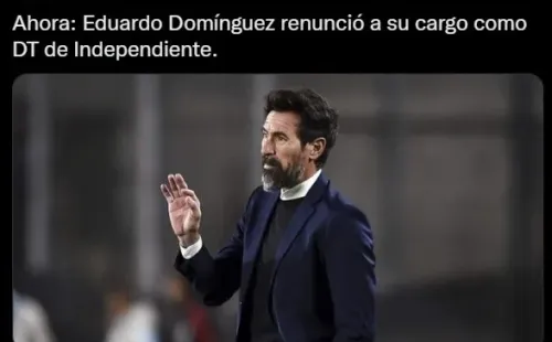 Se fue Domínguez.