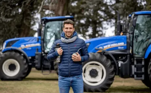 Ponzio, un hombre de campo. Crédito: Chule Valerga (Clarin).