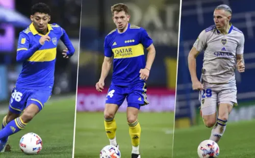 Medina, Rolón y Briasco, a Reserva. (Fotos: Getty Images)