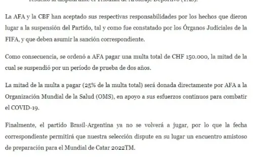 Foto: Página oficial de la AFA.