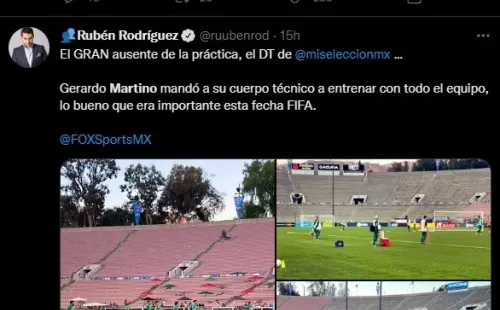 Las críticas a Martino.