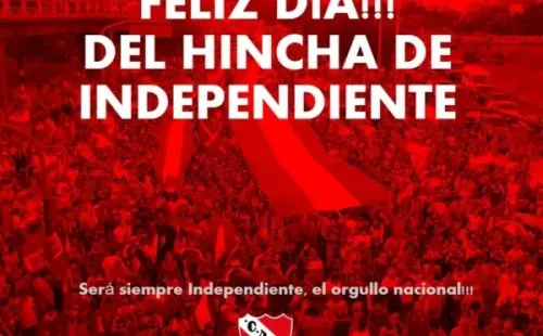 Foto: Twitter oficial de Independiente