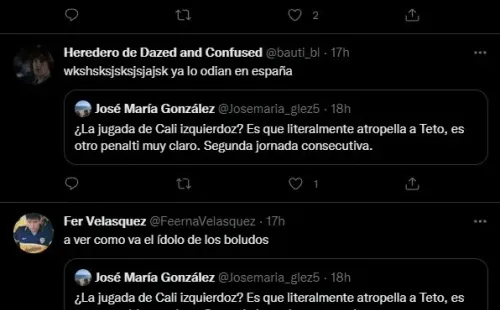 Los comentarios para Izquierdoz.