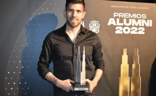 Agustín Rossi ganó el Alumni al futbolista del año.