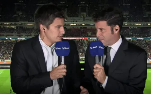 De Paoli-Senosain, la dupla de TyC. (Foto: Captura)