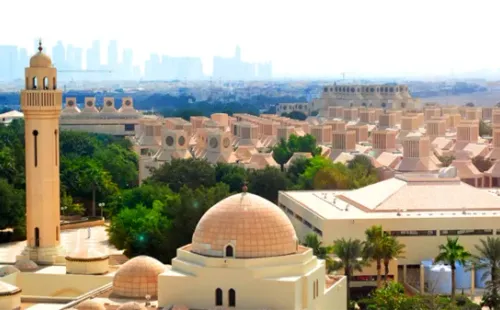 La Selección Argentina se hospedará en el ala norte de la Universidad de Qatar (Foto: Web Qatar University)