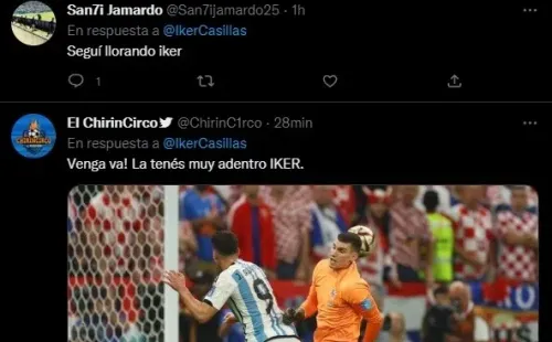 Las respuestas de los hinchas.