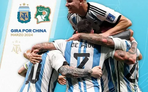 Argentina oficializó sus amistosos de marzo. (AFA)