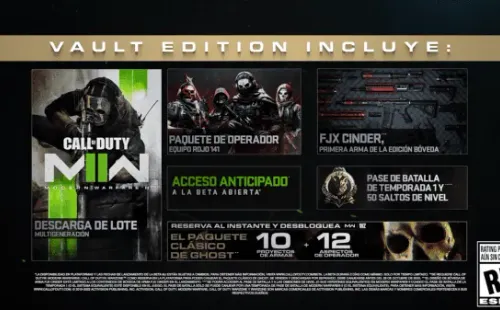 Información de Activision.