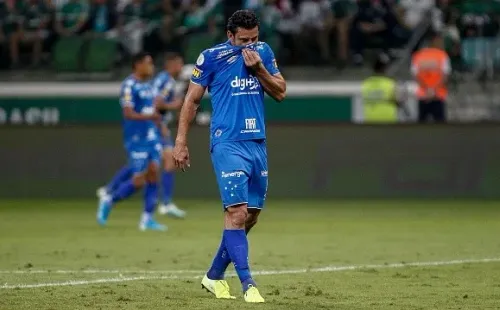 Fred, atacante e um dos líderes do Cruzeiro, não consegiu realizar uma boa temporada
