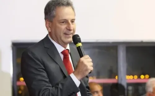 Rodolfo Landim, presidente do Flamengo, ainda não se posicionou sobre o episódio que marcou o início de temporada do Flamengo