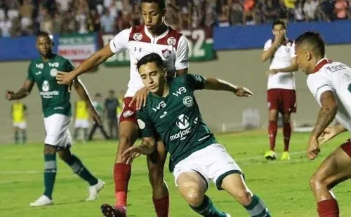 Léo Sena: desejo de Luxemburgo (Foto: Rosiron Rodrigues/Goiás/Divulgação)