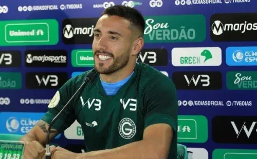 Alan disputou o último Brasileirão pelo Goiás. Foto:Rosiron Rodrigues / Goiás E.C.