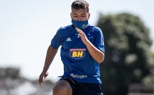 Popó está de volta aos treinos – Foto: Gustavo Aleixo/Cruzeiro.