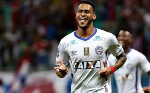 Júnior Brumado não se firmou no Bahia. (Foto:Felipe Oliveira/EC Bahia)