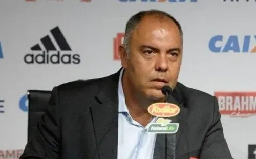 Marcos Braz virou    ‘xodó’ da torcida rubro-negra. (Foto: Alexandre Vidal/Flamengo)