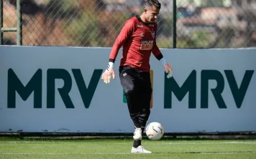 Victor ainda não foi procurado para renovação – Foto: Bruno Cantini/Atlético.