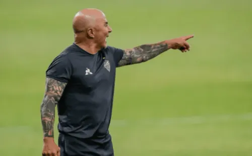 Jorge Sampaoli, treinador do Galo. (Foto: Getty Images)