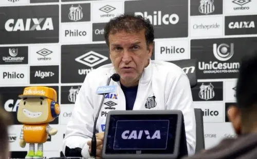 Cuca: técnico pediu reforços no Peixe (Ivan Storti/Santos)